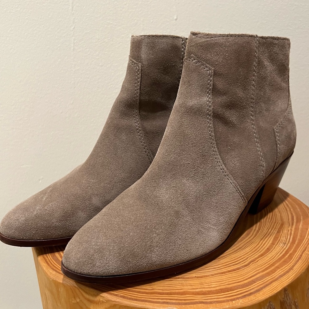Madewell Suede Booties
